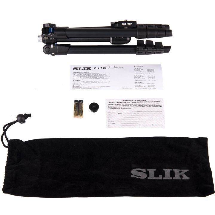 Slik AL-420S Tripod with SBH-100DQ Ball Head