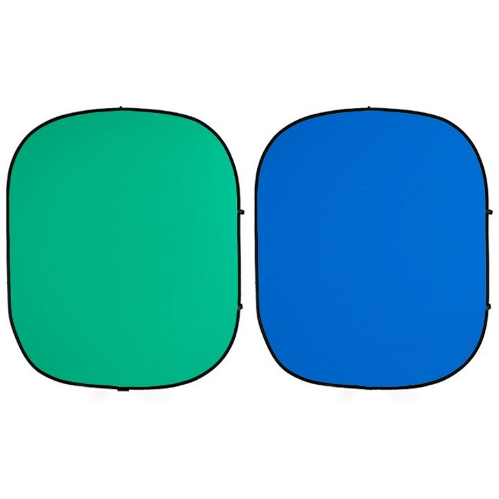 Savage Folding Chroma G/B Collapsible 1.52m x 1.83m Backdrop