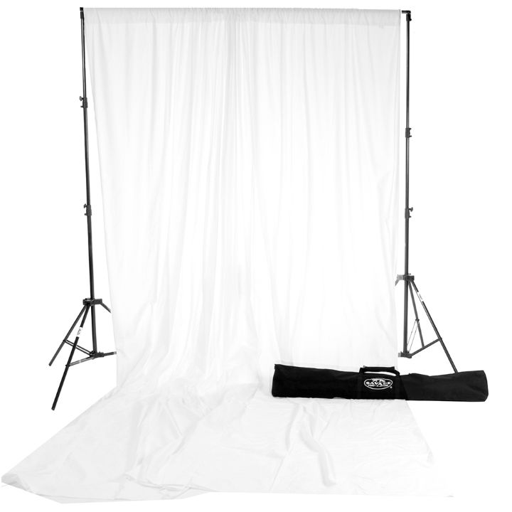 Savage Muslin Background White Pro 3.04m x 3.04m Heavy Weight