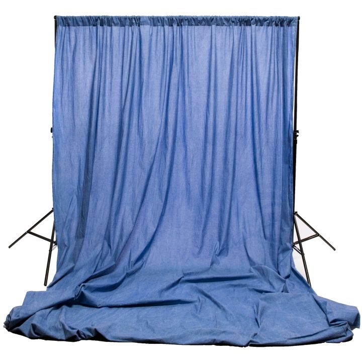 Savage Washed Muslin Sky Blue 3.04m x 3.65m Backdrop