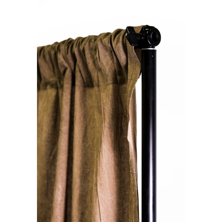 Savage Washed Muslin Brown 3.04m x 3.65m Backdrop