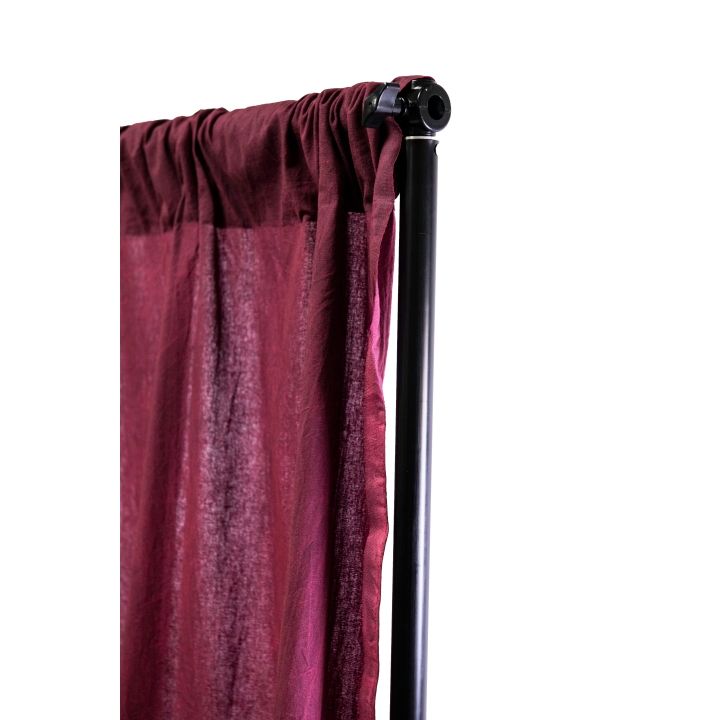 Savage Washed Muslin Cranberry 3.04m x 7.31m Backdrop