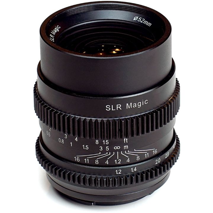 SLR Magic CINE Bundle 35mm f/1.2 Lens & 52mm Variable ND ND (II) for Sony E-Mount