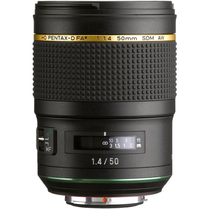 Pentax-D FA* 50mm f/1.4 SDM HD AW Lens