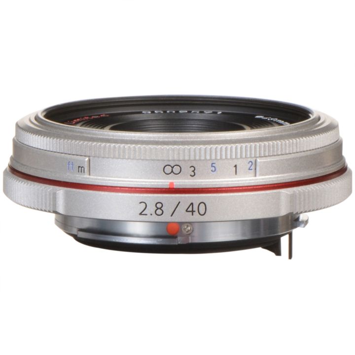 Pentax DA 40mm f/2.8 LTD HD Lens - Silver