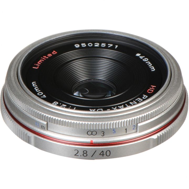Pentax DA 40mm f/2.8 LTD HD Lens - Silver