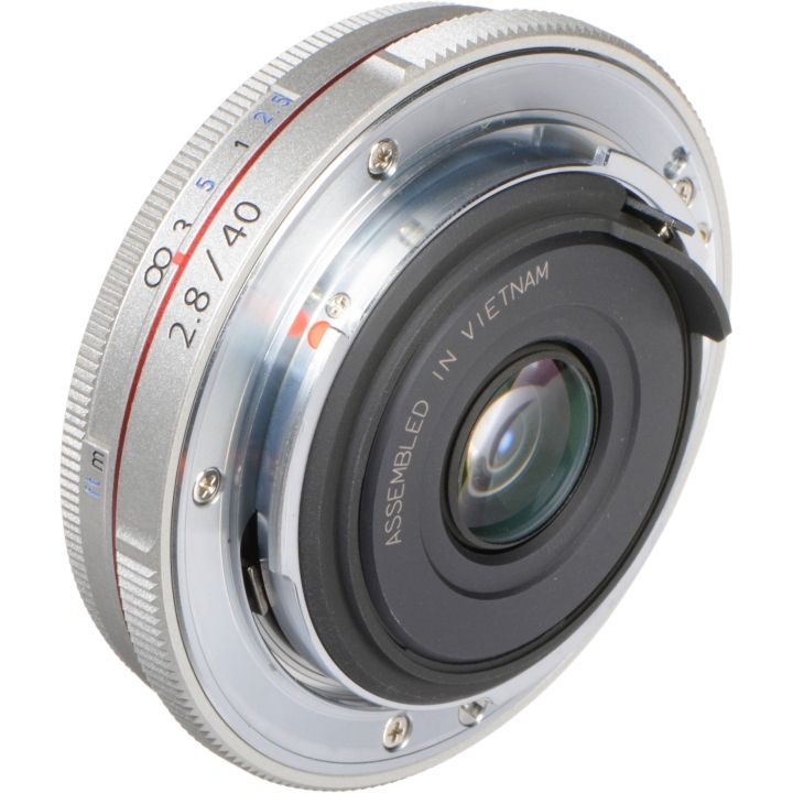Pentax DA 40mm f/2.8 LTD HD Lens - Silver