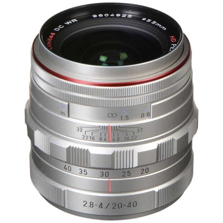 Pentax DA 20-40mm f/2.8-4 Limited Lens - Silver