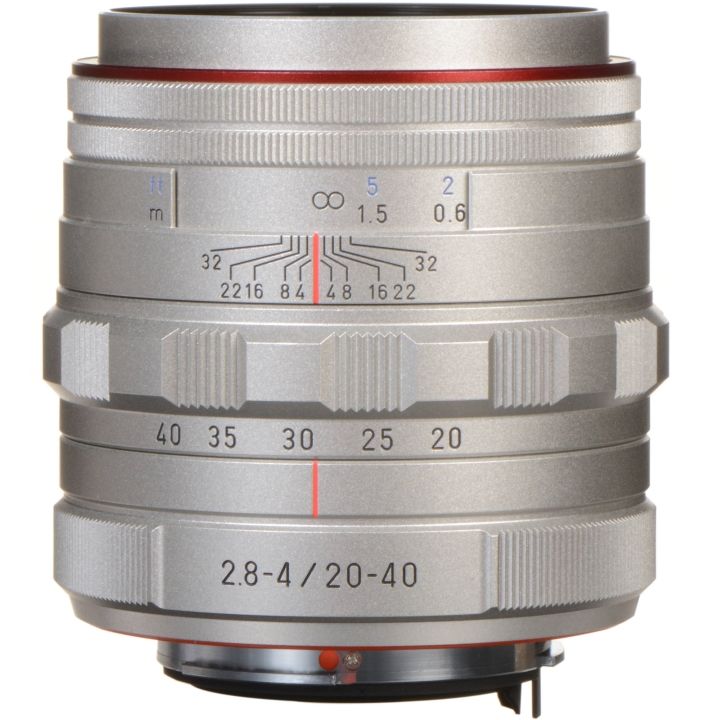 Pentax DA 20-40mm f/2.8-4 Limited Lens - Silver