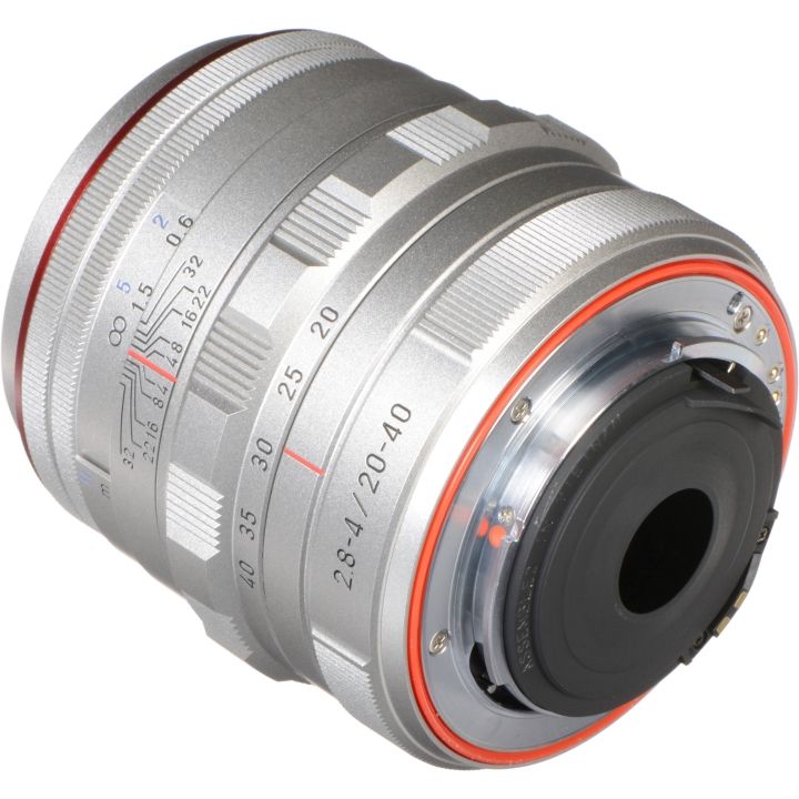 Pentax DA 20-40mm f/2.8-4 Limited Lens - Silver
