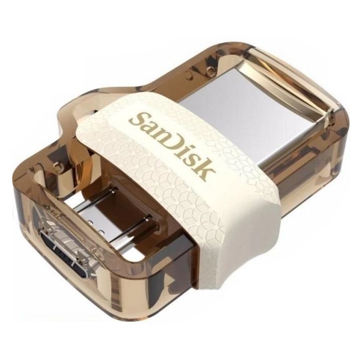 SanDisk Ultra Dual Gold Edition USB 3.0 & micro-USB 64GB Flash Drive **