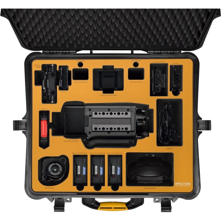 HPRC 2730W Wheeled Hard Case for Sony Venice Cinema Camera - Black