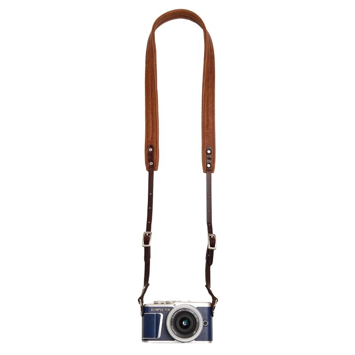 ONA The Oslo Camera Strap - Antique Cognac