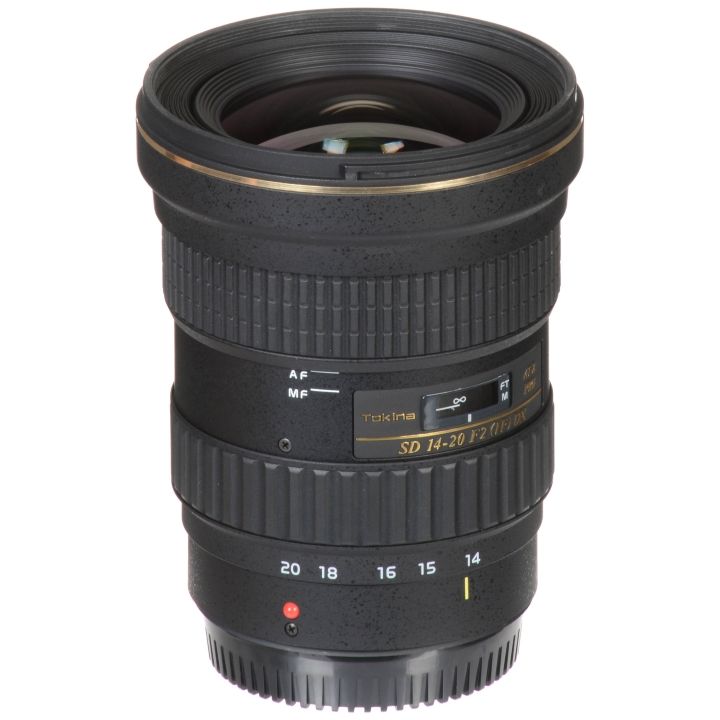 Tokina 14-20mm f/2 PRO DX Lens for Canon