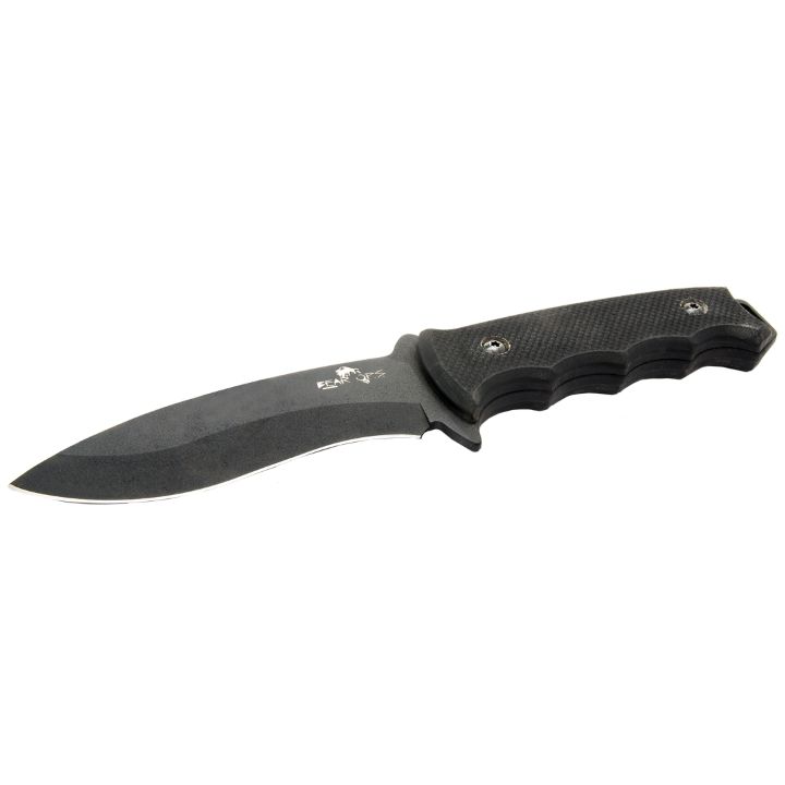 Bear & Son 9 3/8" Black G10 Handle with Black Epoxy Coated 1095 blade and Kydex Sheath 