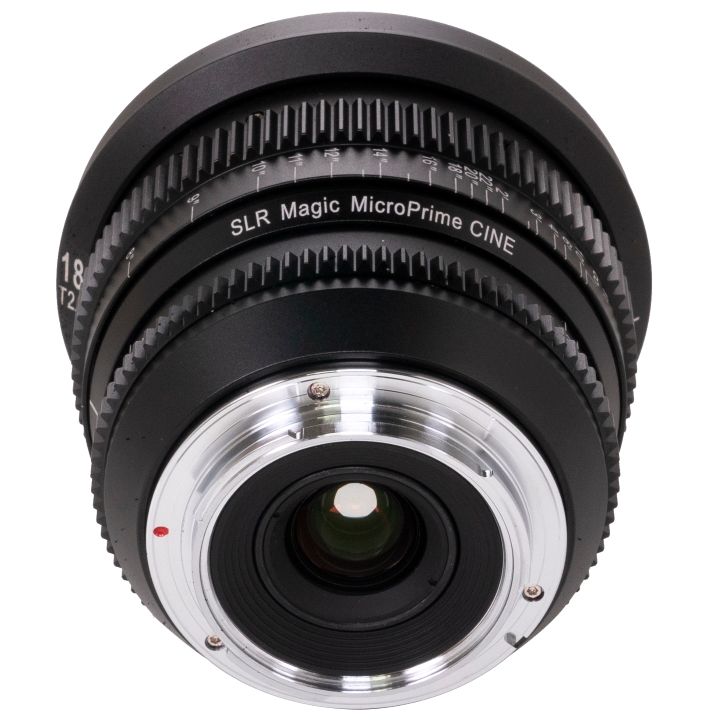 SLR Magic MicroPrime Cine 18mm T2.8 Lens for Sony E-Mount