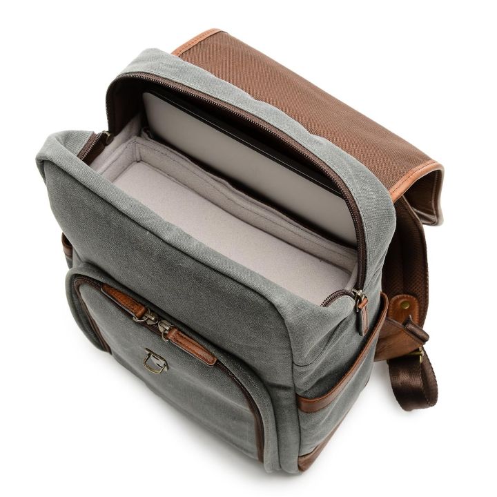 ONA Monterey Backpack - Smoke & Antique Congnac