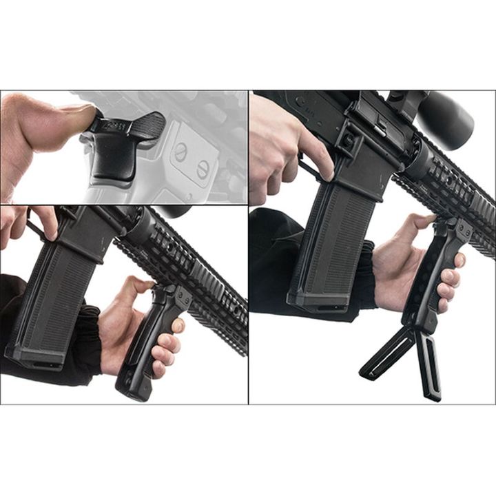 Leapers UTG Pistol Grip with Collapsible Internal Bipod