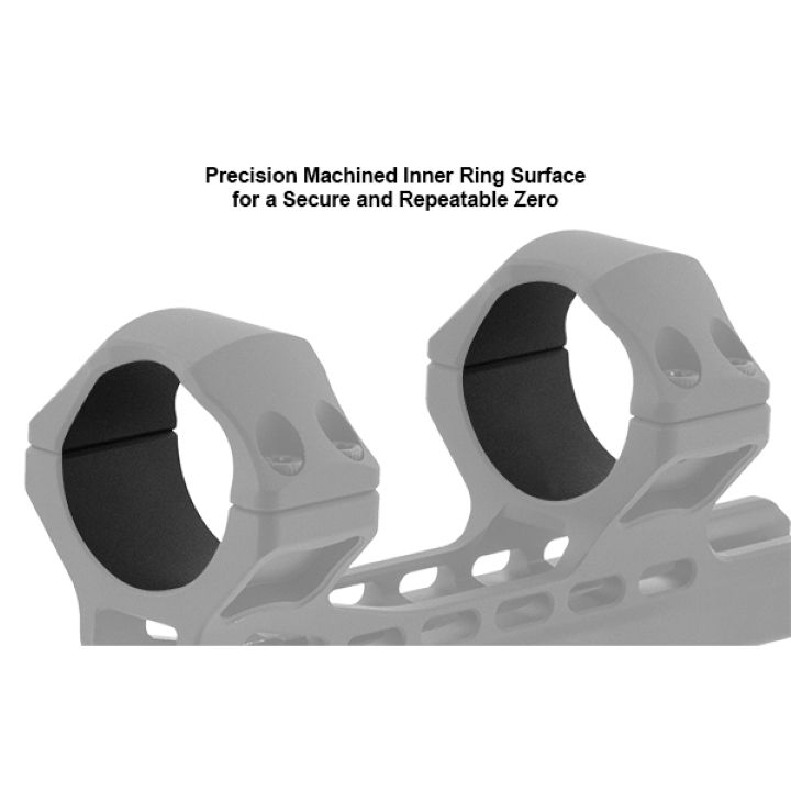 Leapers 34mm High Off-Set Picatinny Mount Rings