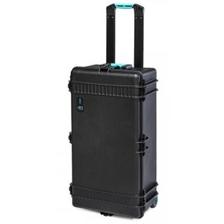HPRC 2745W - Wheeled Hard Case Empy (Black) Kit with 4x Stainless Steel Clips