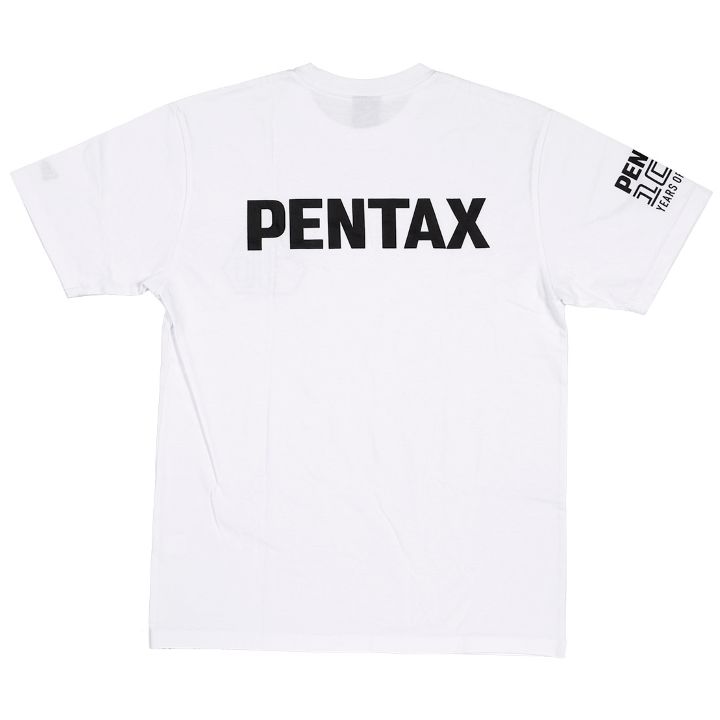 Pentax New Era 100th Tshirt WT/BK XL