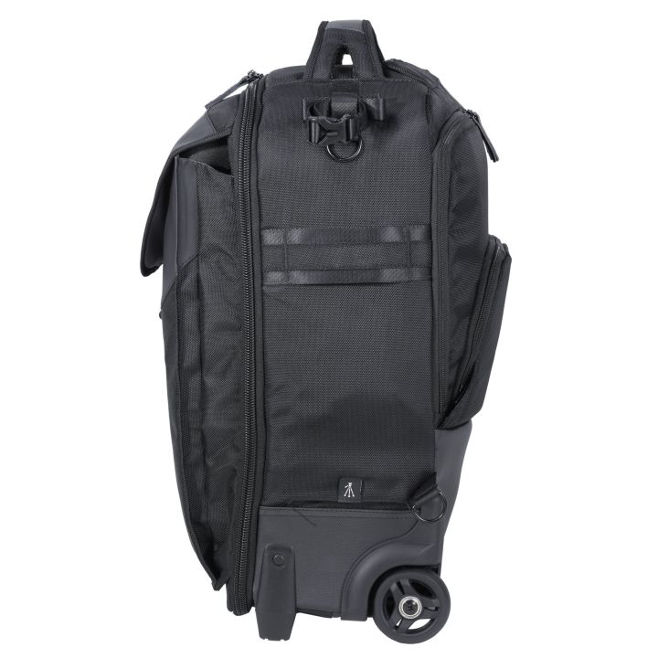Vanguard VEO Select 59T Roller Bag / Backpack with 2 Wheels - Black