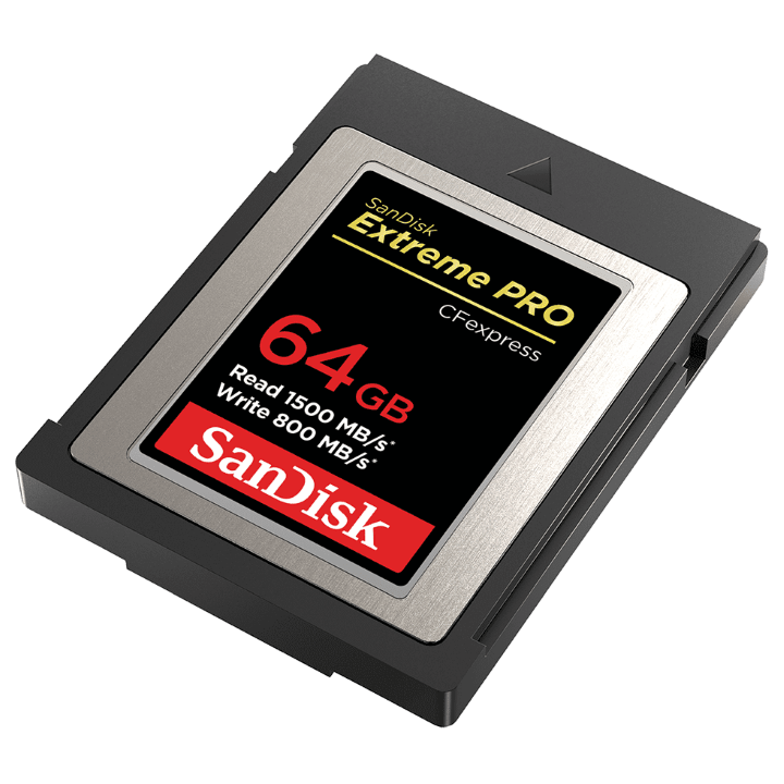 SanDisk Extreme PRO CFexpress Type B 64GB 1500MB/S R 800MB/s W SDCFE Card