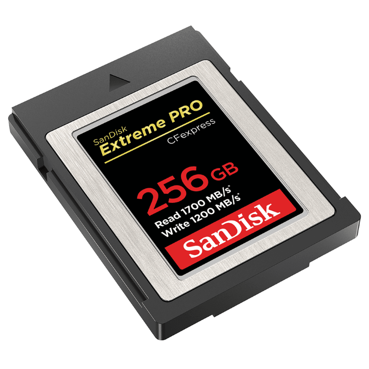 SanDisk Extreme PRO CFexpress Type B 256GB 1700MB/S R 1200MB/s W SDCFE Card