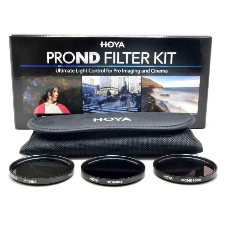 Hoya 82mm PRO ND 8/64/1000 Filter Kit **
