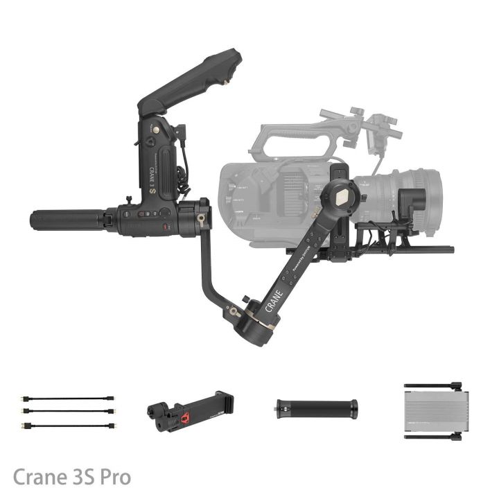 Zhiyun Crane 3S Handheld Stabiliser for DSLR & Cine Cameras Pro Kit