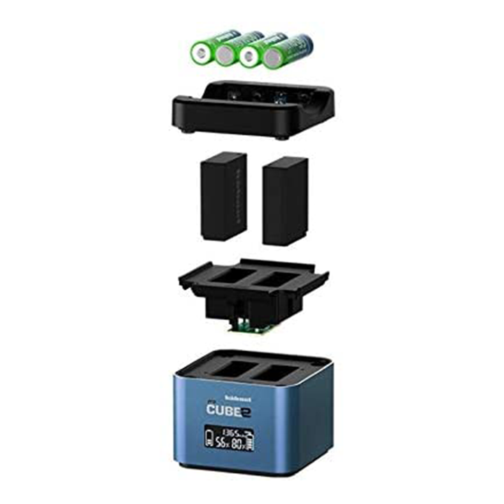 Hahnel Pro Cube 2 charger for Pana/Fuji **