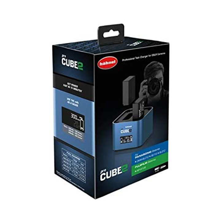 Hahnel Pro Cube 2 charger for Pana/Fuji **