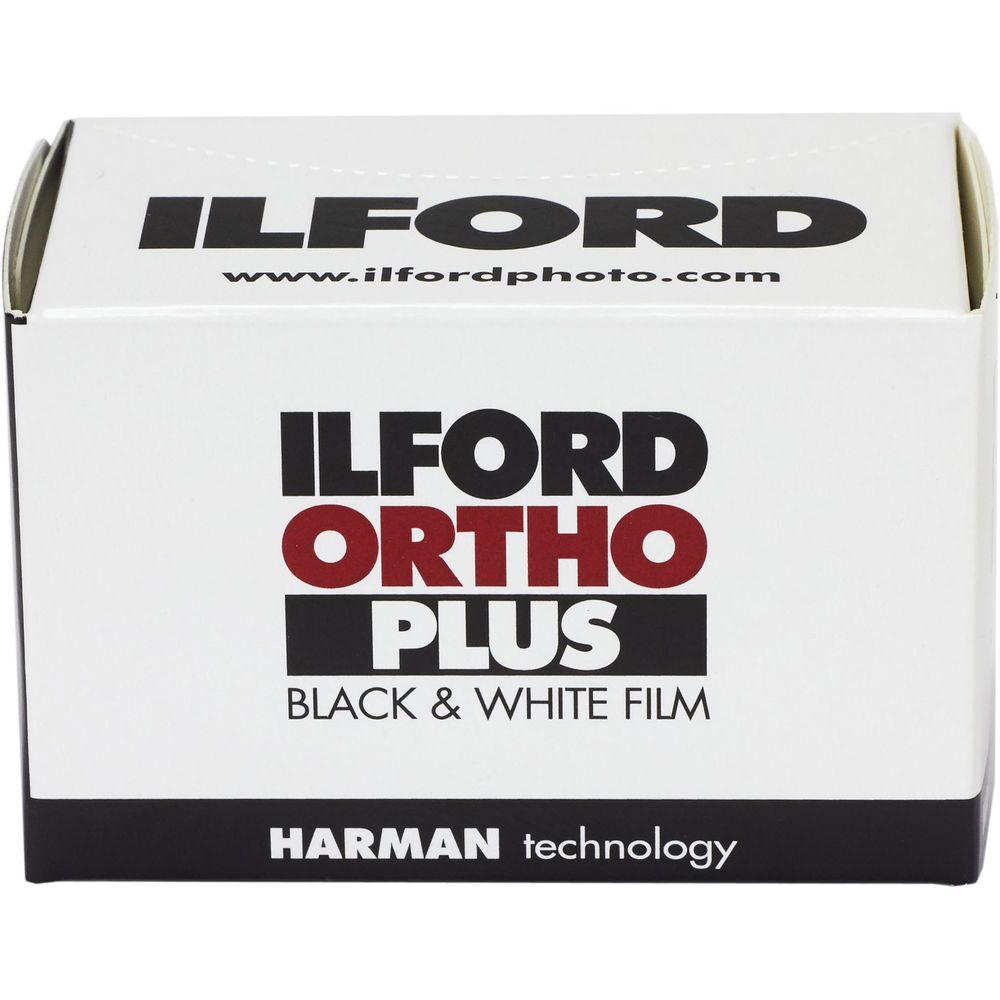 Ilford Ortho Plus 35mm 36 Exposure Black & White Film