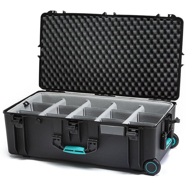 HPRC 2745W - Wheeled Hard Case with Second Skin Liner & Dividers - Black