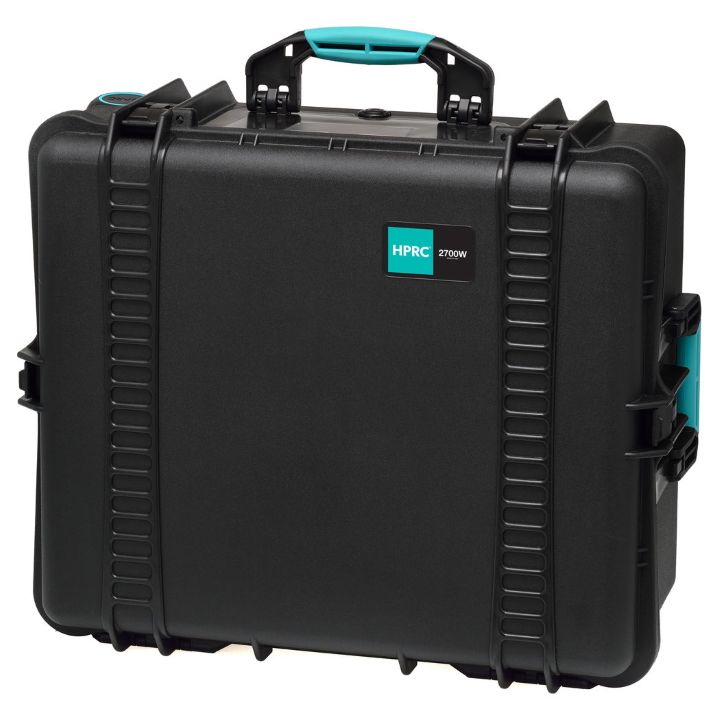 HPRC 2700W - Hard Case with Wheels & Second Skin Divider (Black)