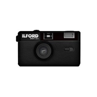 Ilford SPRITE 35-II Reusable Camera - Black + XP2 24 Film
