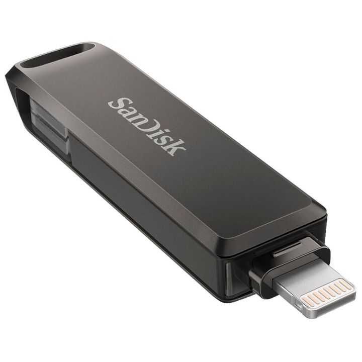 SanDisk iXpand Luxe SDIX70N 128GB Flash Drive iOS/Android Lightning & Type C USB 3.1