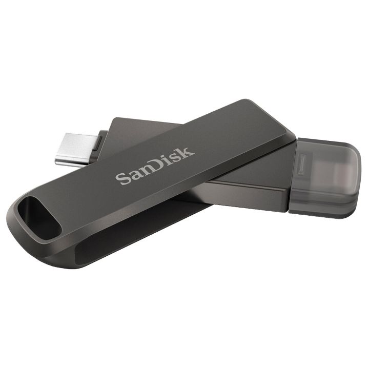 SanDisk iXpand Luxe SDIX70N 128GB Flash Drive iOS/Android Lightning & Type C USB 3.1