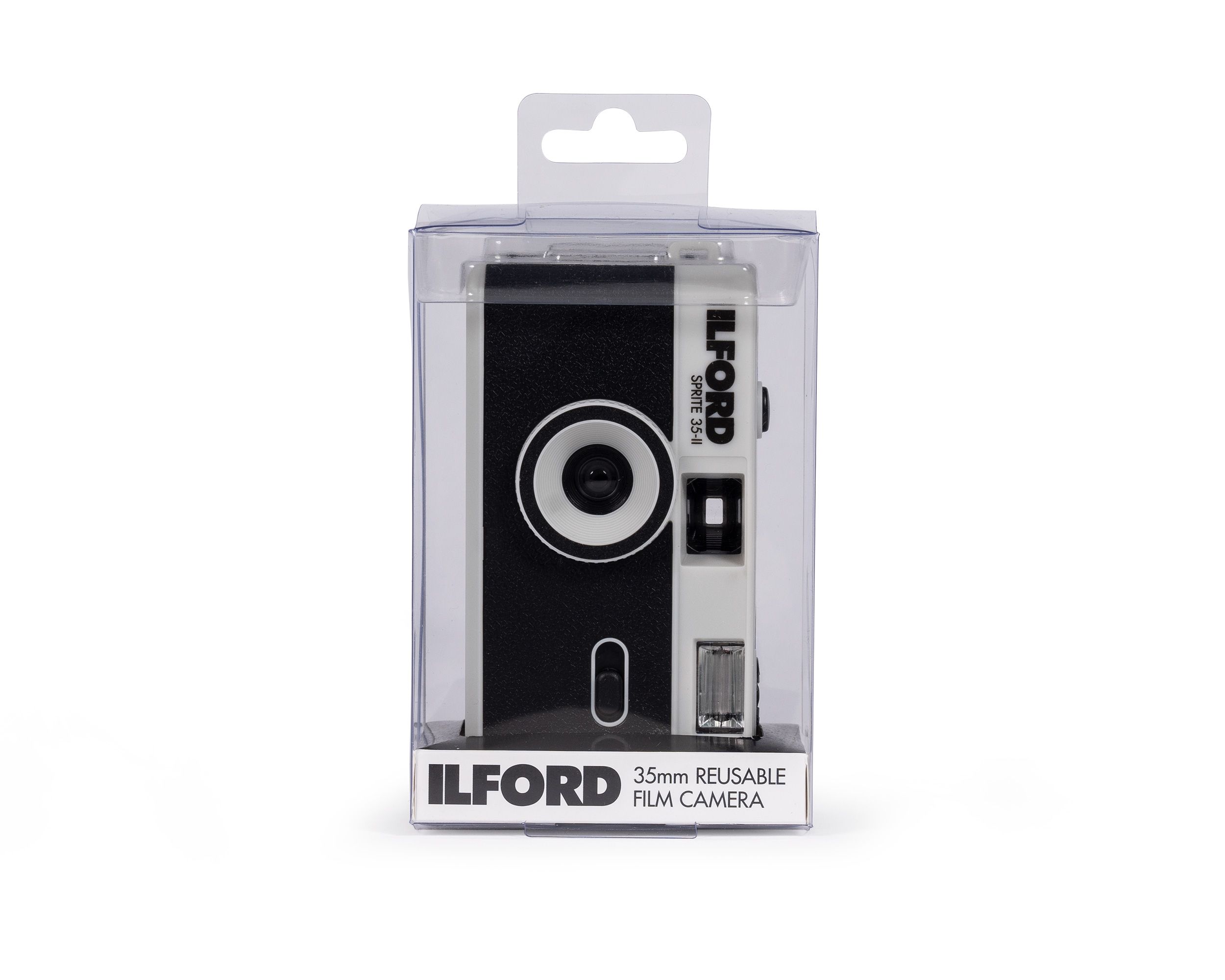 Ilford SPRITE 35-II Reusable Camera - Classic Black & Silver