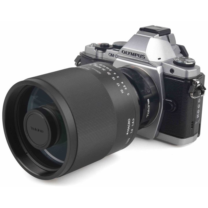 Tokina Super Tele 400mm f/8 Reflex MF Lens for Micro Four Thirds
