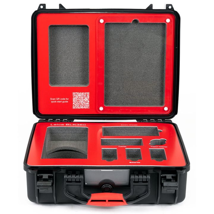 HPRC 2460 Hard Case for Leica G1 BLK360 Scanner & Accessories (Black) **