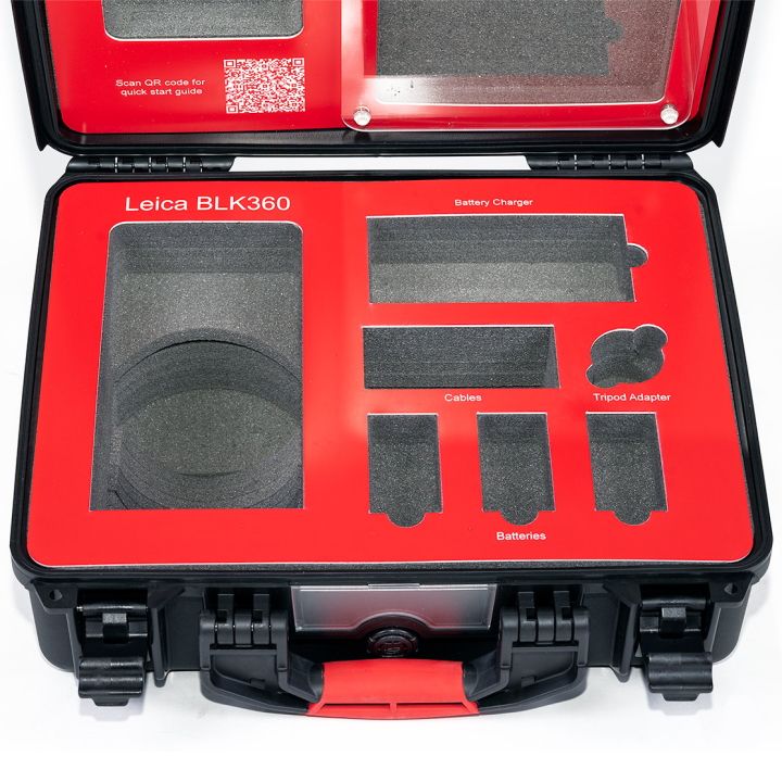 HPRC 2460 Hard Case for Leica G1 BLK360 Scanner & Accessories (Black) **