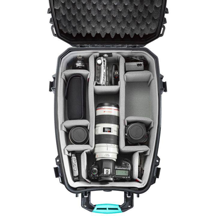 HPRC 3600 - Hard Case Backpack with Second Skin Liner & Dividers - Blue / Black