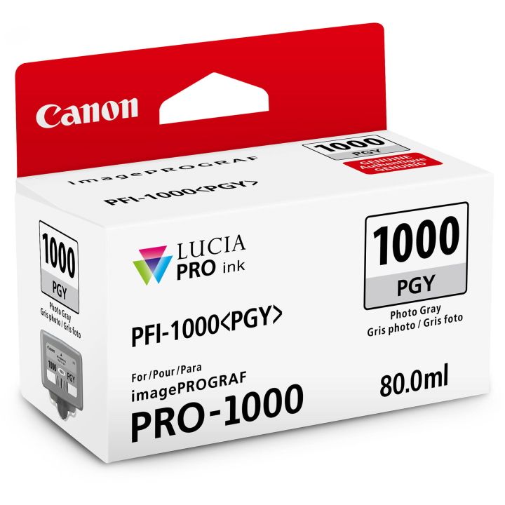 Canon PFI-1000PGY Photo Grey Ink Cartridge