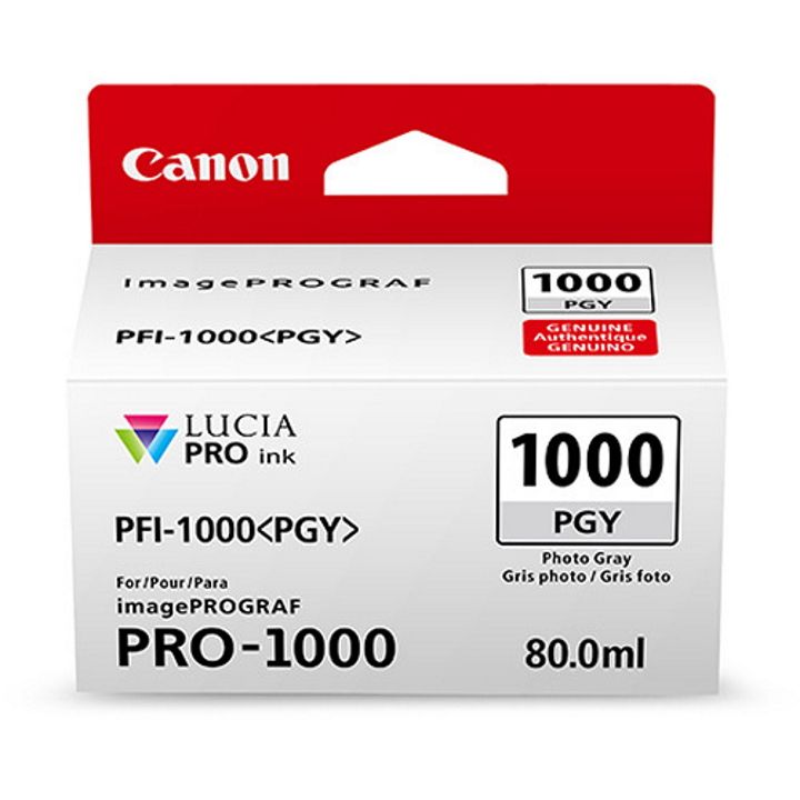 Canon PFI-1000PGY Photo Grey Ink Cartridge