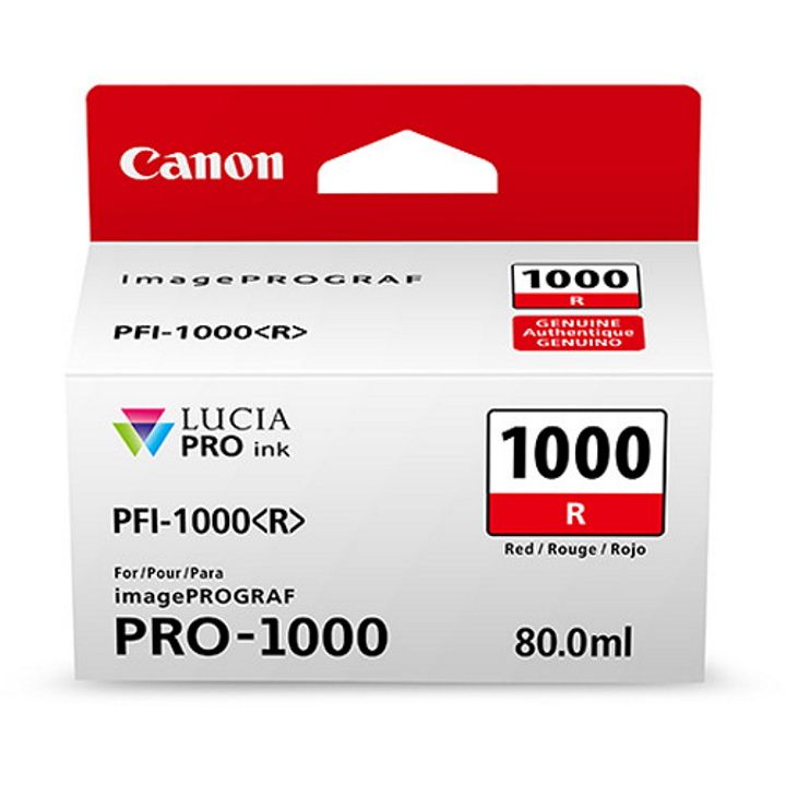 Canon PFI-1000R Red Ink Cartridge