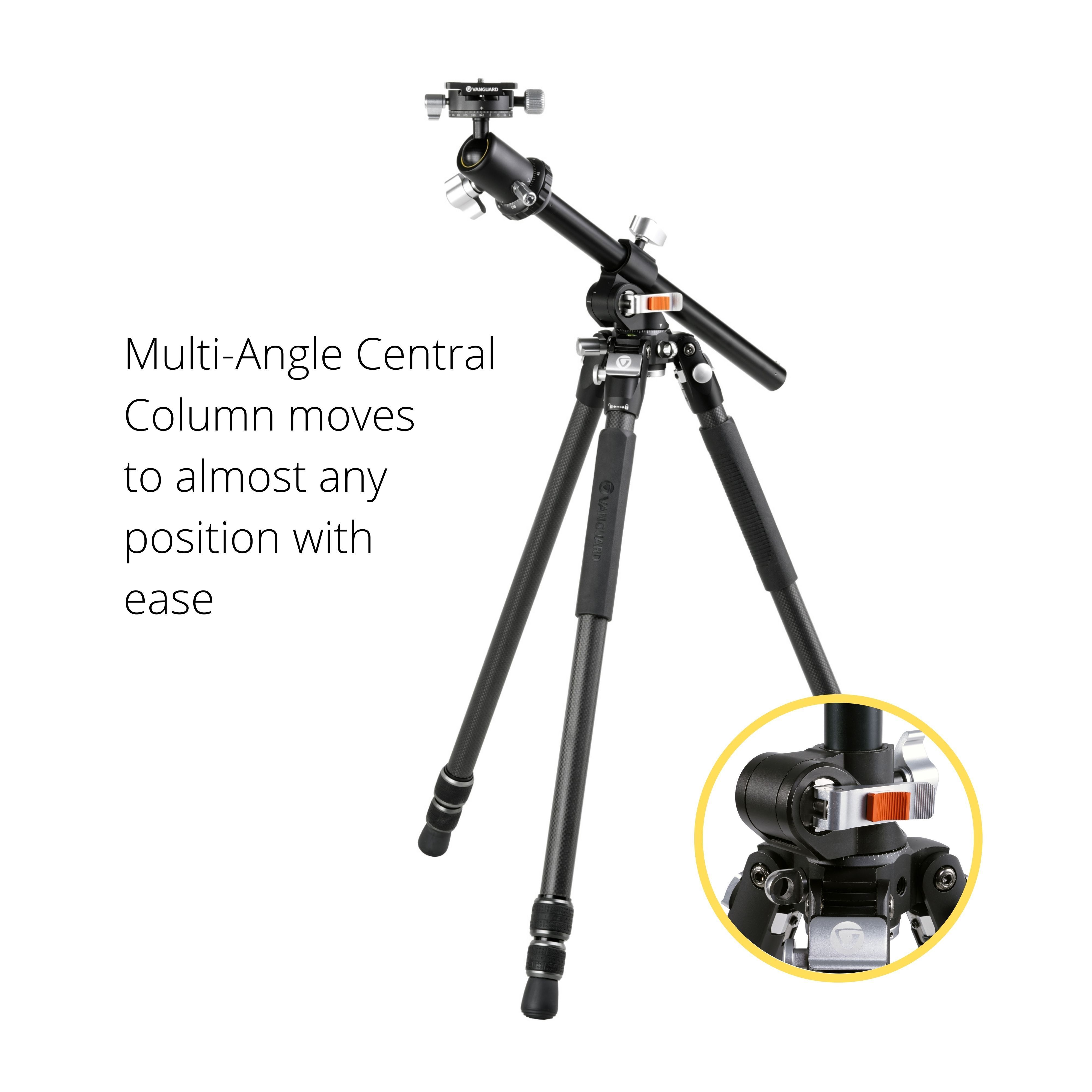 Vanguard VEO 3+ 263CB Carbon Fibre Pro Tripod / Monopod with BH-160S Ball Head