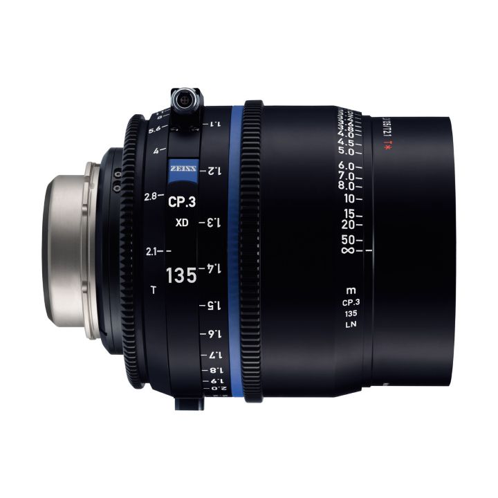 Zeiss CP.3 135mm T2.1 Feet XD eXtended Data Compact Prime Cine Lens for PL Mount