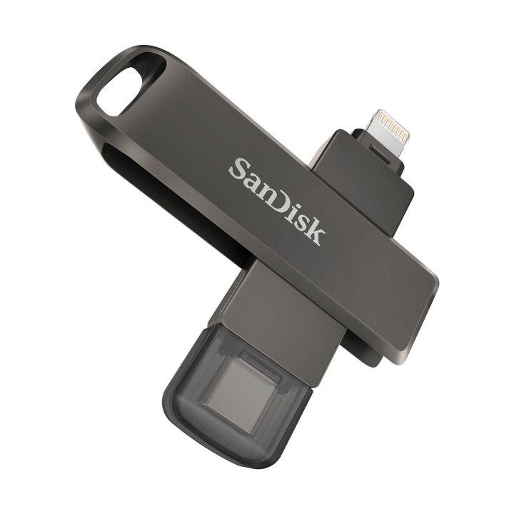 SanDisk iXpand 64GB Flash Drive Luxe for iPhone & USB Type-C