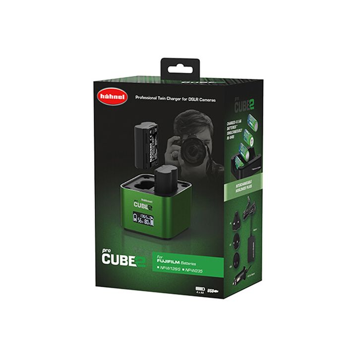 Hahnel Pro Cube 2 charger for Fujifilm